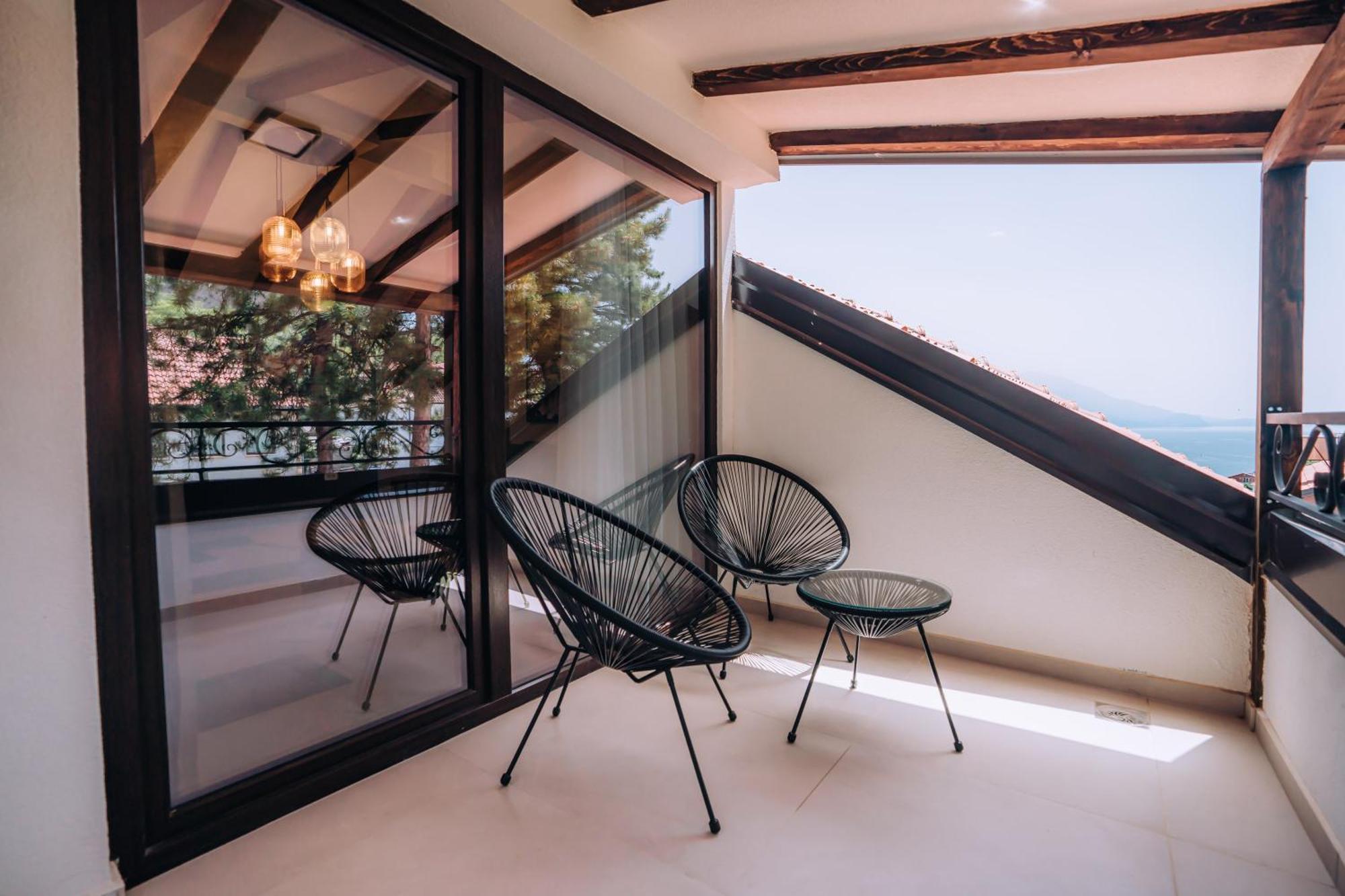 Villa Pupin Gorna Porta โอครีด ภายนอก รูปภาพ