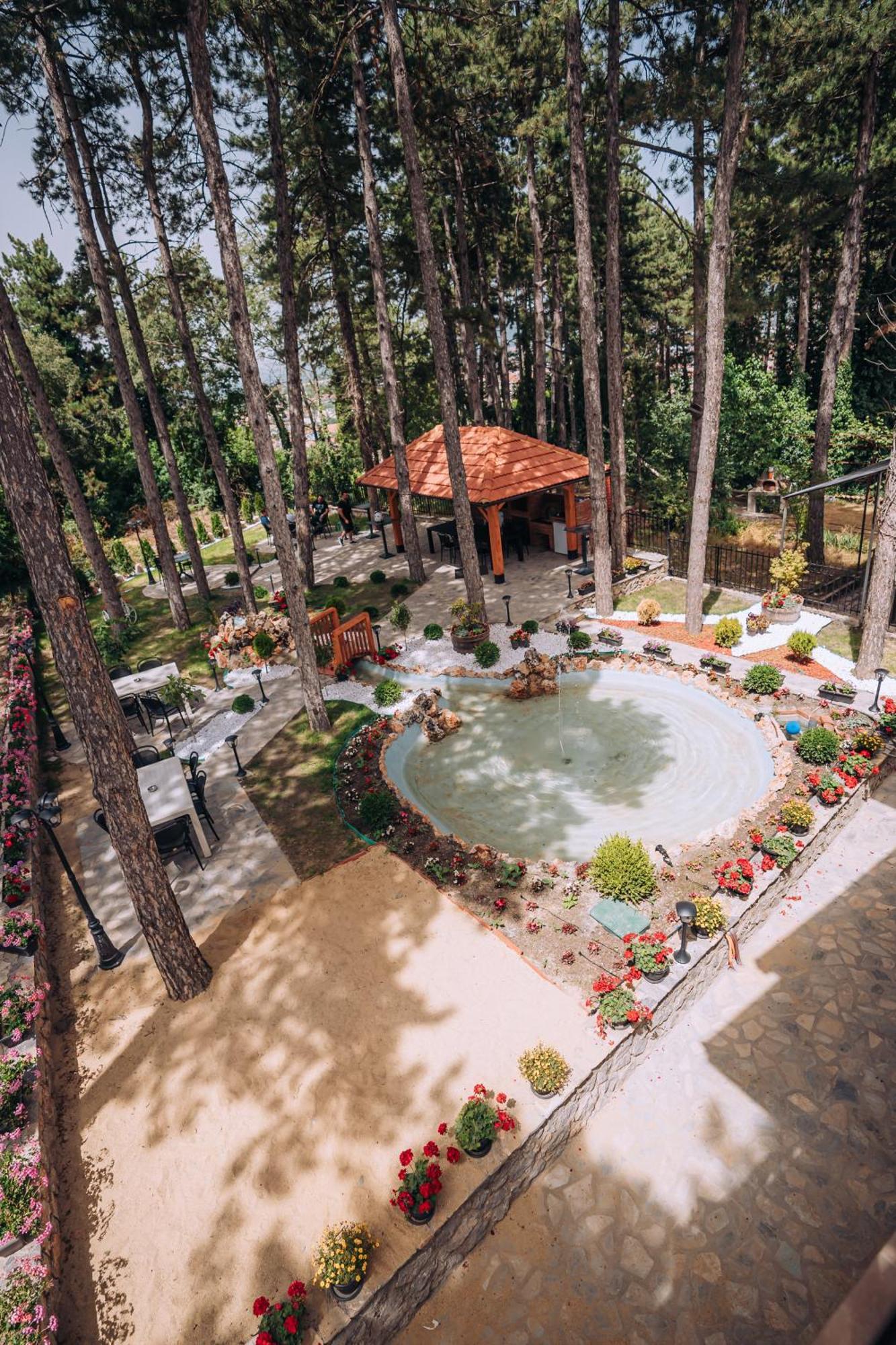 Villa Pupin Gorna Porta โอครีด ภายนอก รูปภาพ
