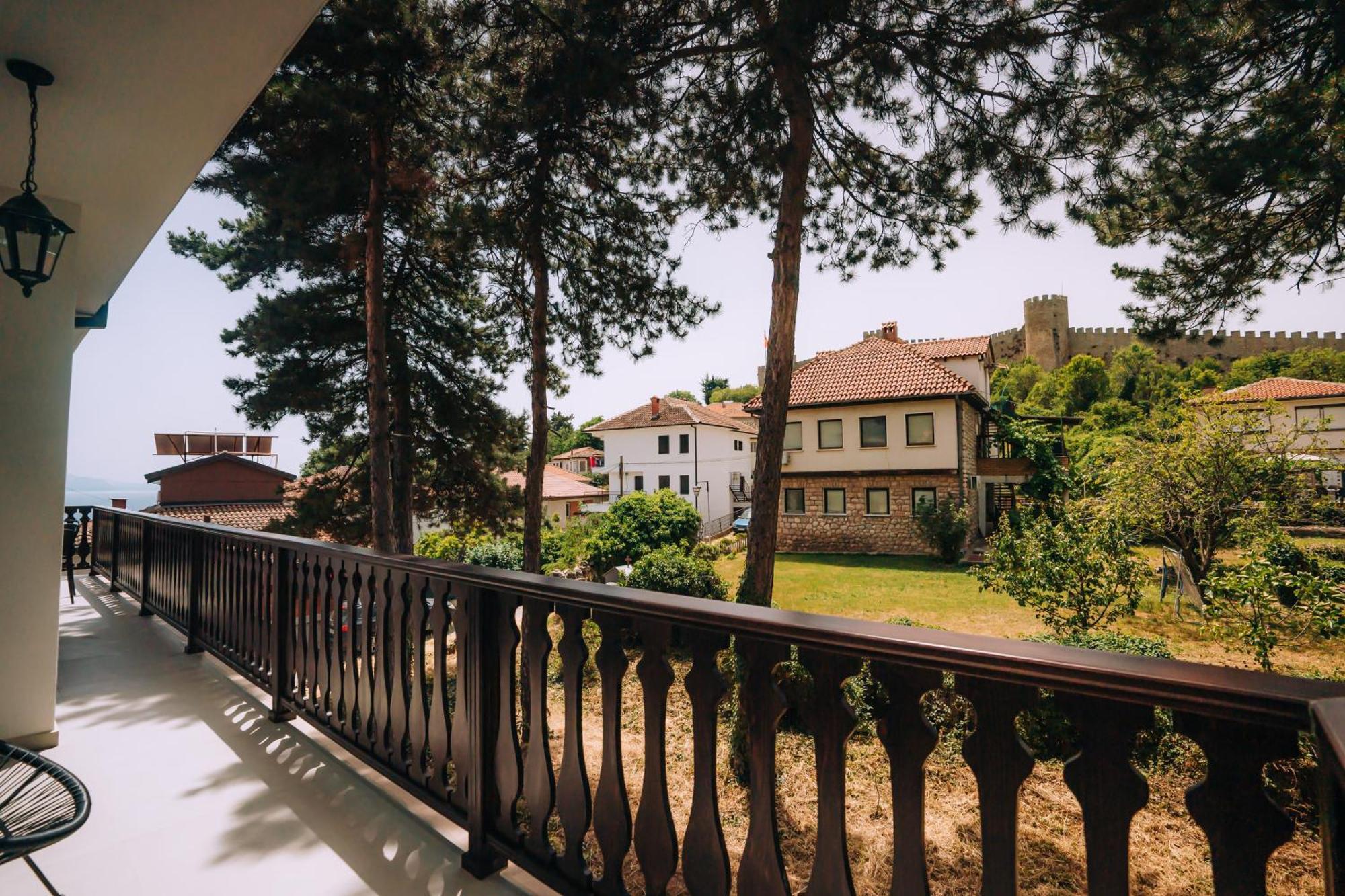 Villa Pupin Gorna Porta โอครีด ภายนอก รูปภาพ